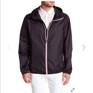 NEW Tommy Hilfiger Packable Hooded Windbreaker